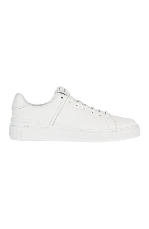 B-Court smooth leather trainers