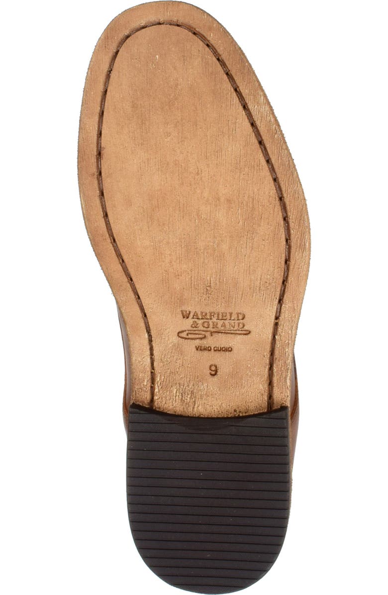 Warfield & Grand Clement Cap Toe Derby, Alternate, color, Cognac