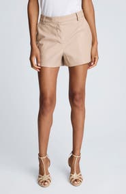 Kenneth Cole Faux Leather Shorts