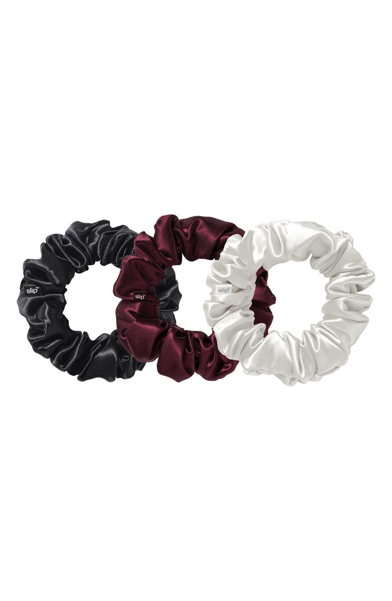 slip Pure Silk Large Scrunchie Set, Alternate, color, Sugar Plum