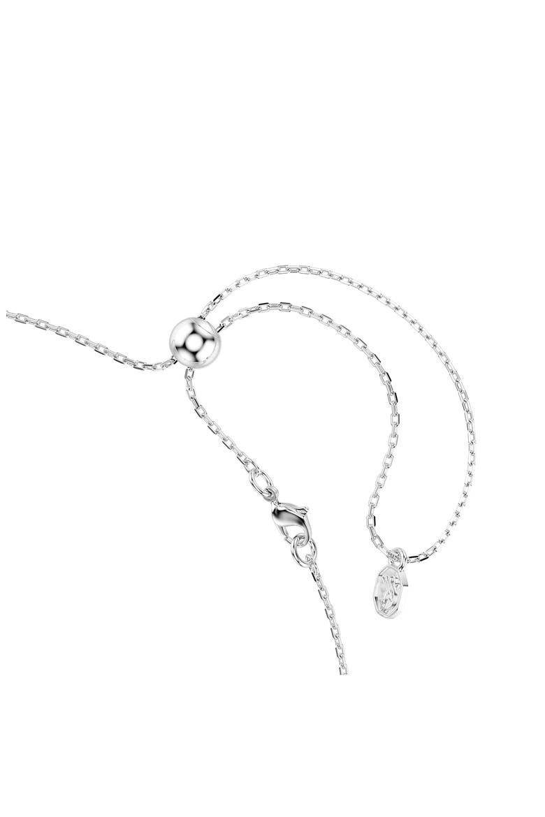 Matrix Swarovski Zirconia Collar Necklace, Alternate, color, WHI/ RHS