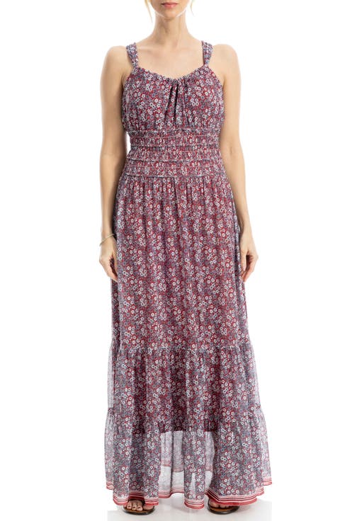 Halter Tiered Maxi Dress