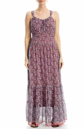 Halter Tiered Maxi Dress