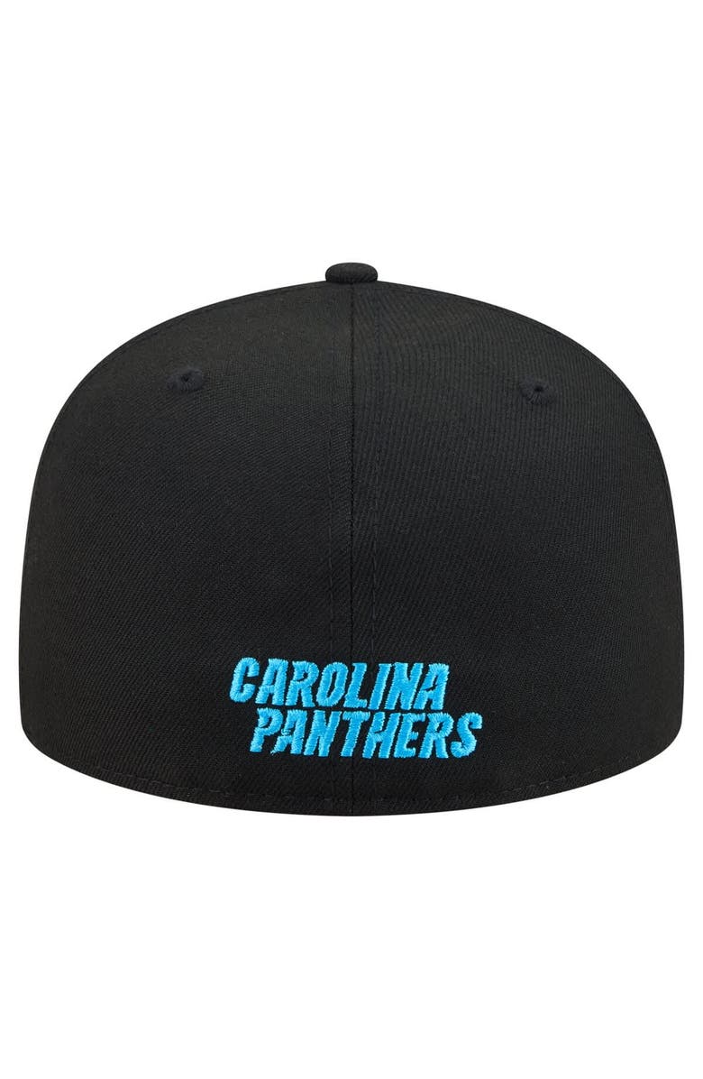 New Era Men's New Era Black Carolina Panthers 59FIFTY Fitted Hat, Alternate, color, Black