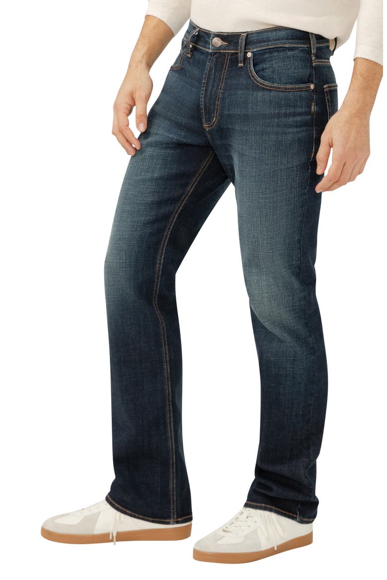 Jace Slim Bootcut Jeans, Alternate, color, BRONCO