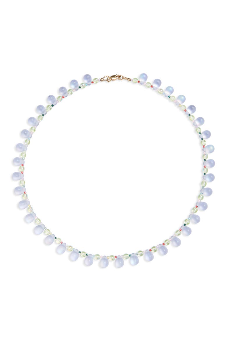 Raindrop Necklace, Main, color, MIST