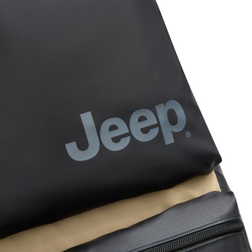 Jeep Js006b 27 Inch Two Wheel Rolling Travel Duffle Bag In Sand