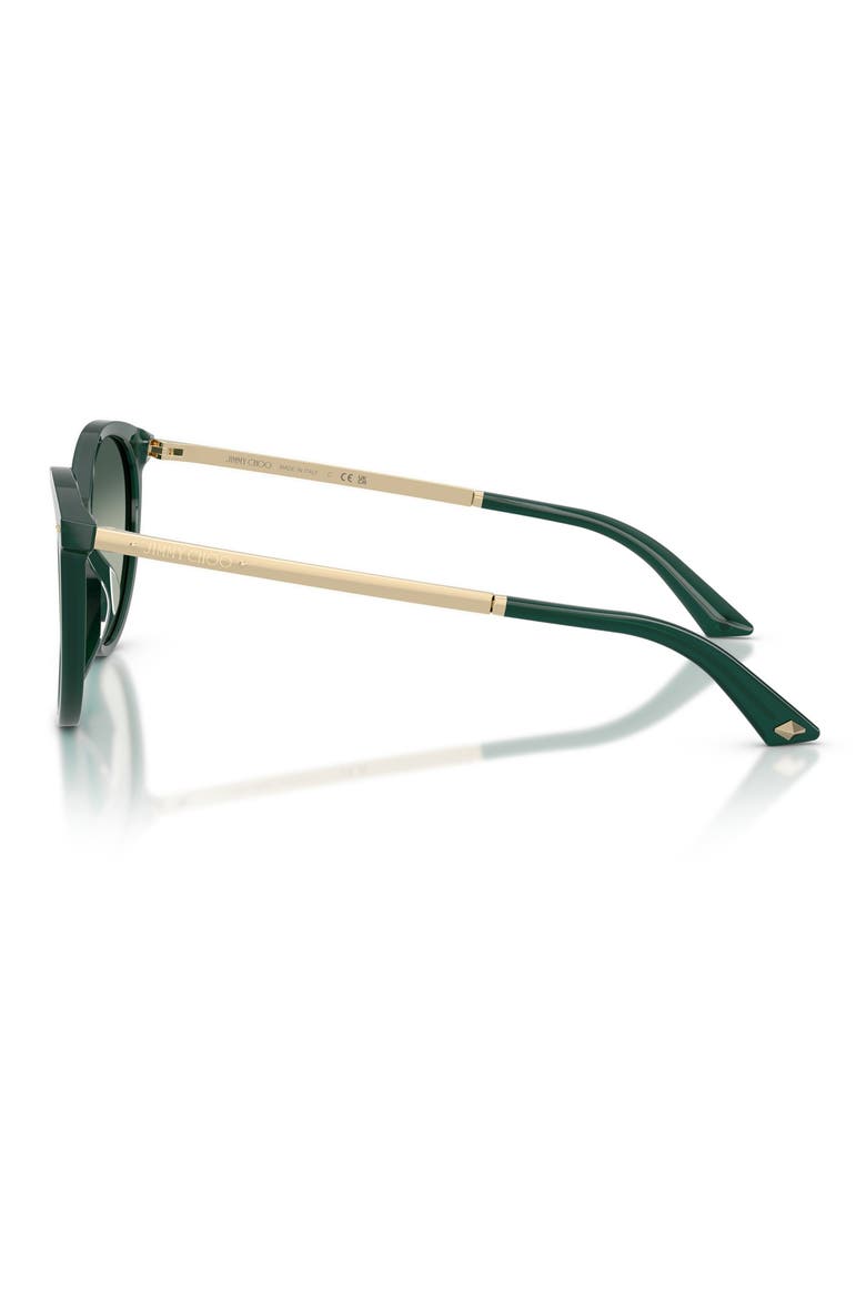 JC5060 53mm Phantos Sunglasses, Alternate, color, OPALINE DARK GREEN