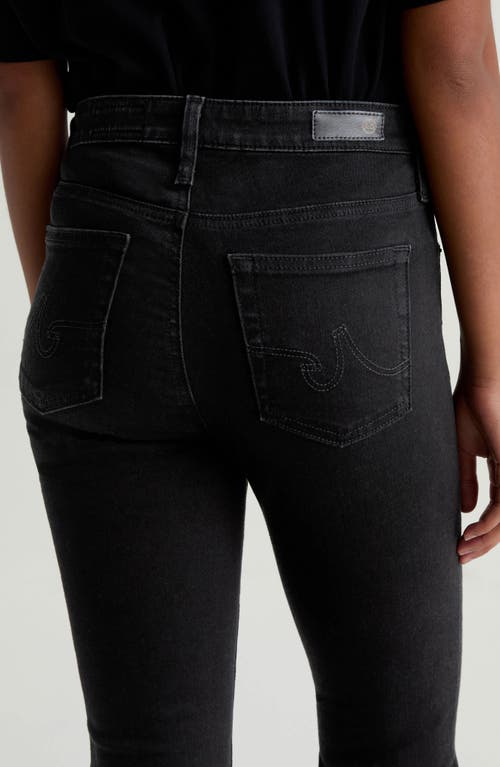 Ag Farrah Mid Rise Bootcut Jeans In Black