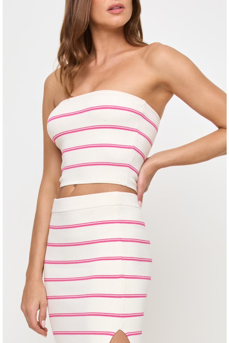 Amalfi Tube Top, Alternate, color, CAPISTRANO STRIPE