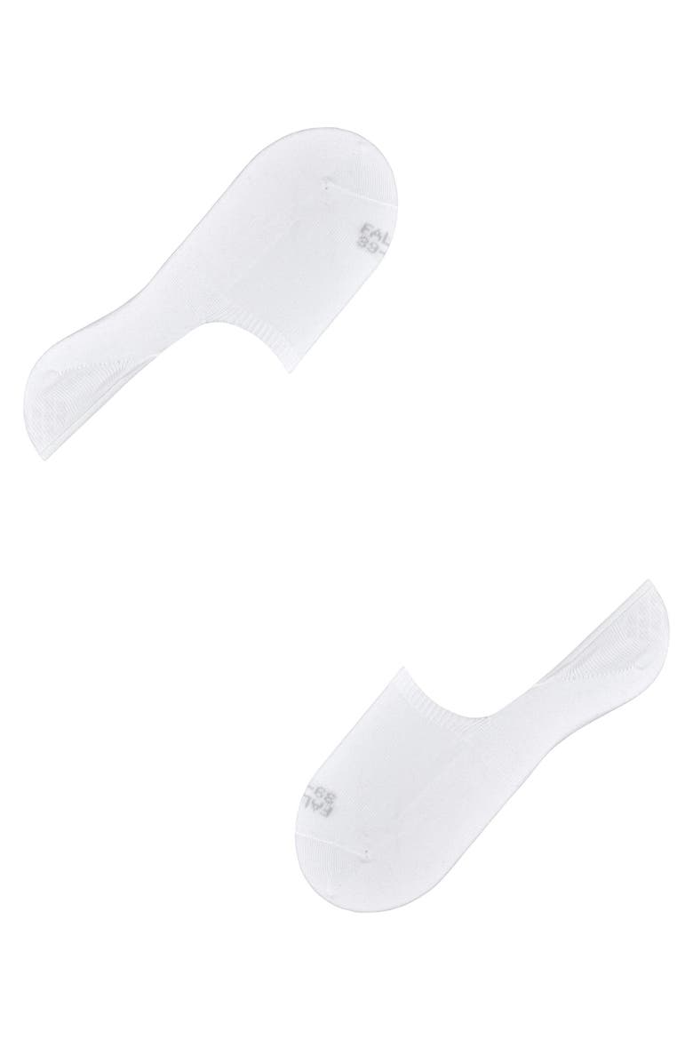 Step Cotton High Cut No Show Socks, Alternate, color, White