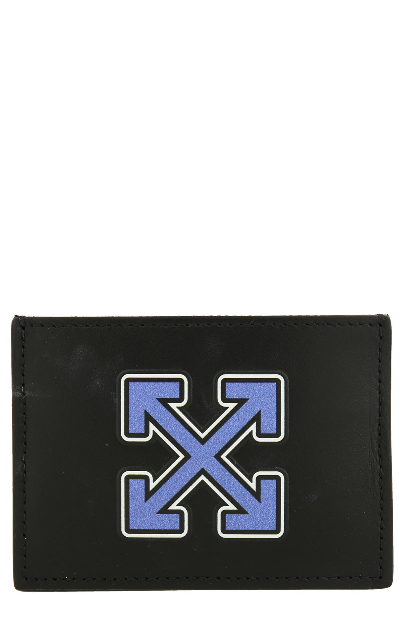Off-White Arrow Leather Card Case (Men) | Nordstromrack