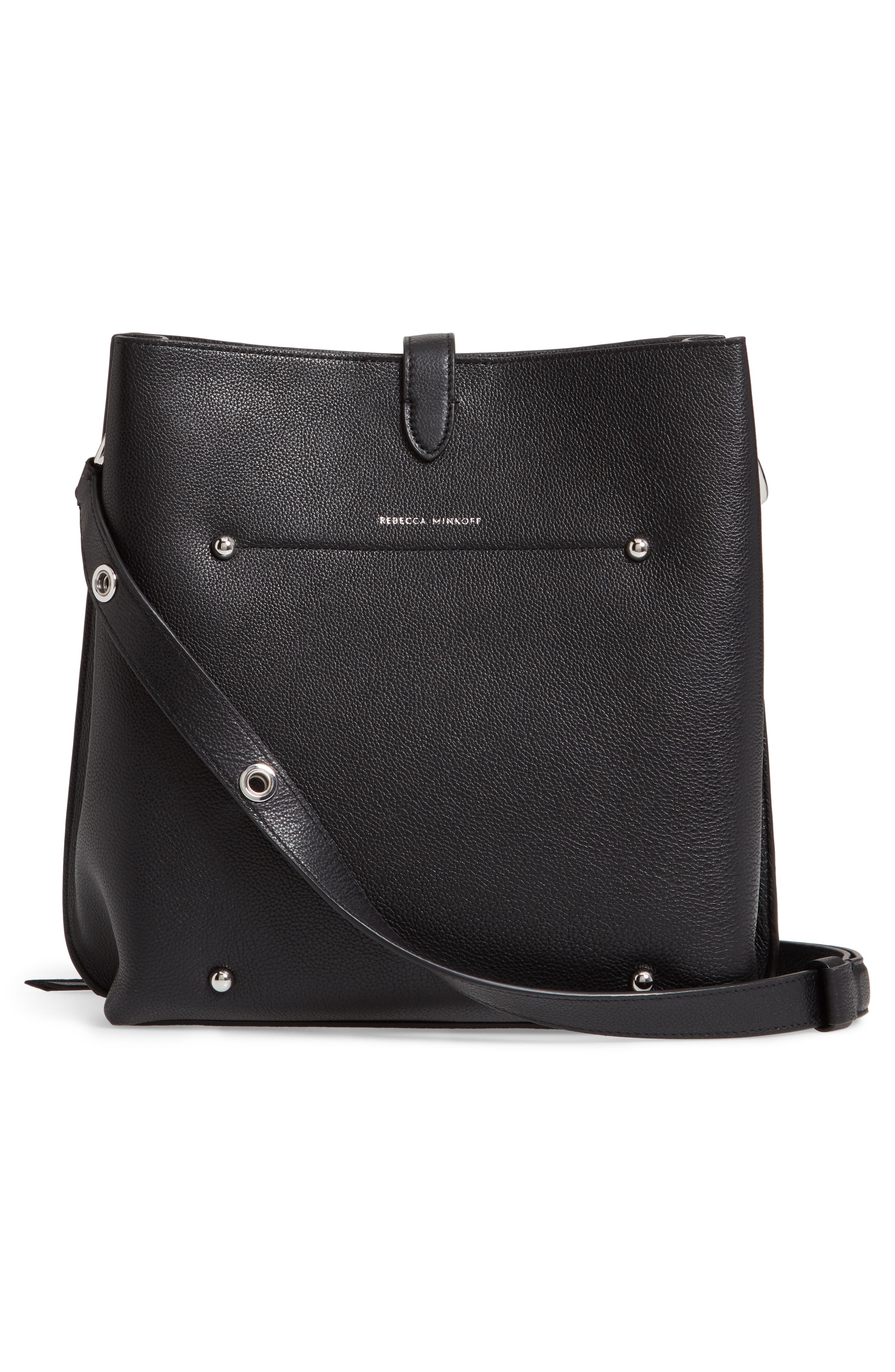 Rebecca Minkoff Megan Leather Shoulder Bag, Alternate, color, 