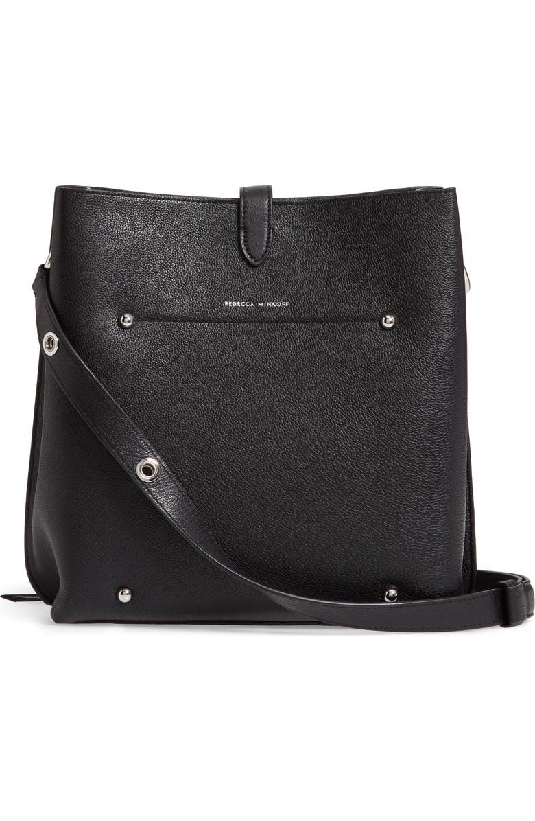 Rebecca Minkoff Megan Leather Shoulder Bag, Alternate, color,