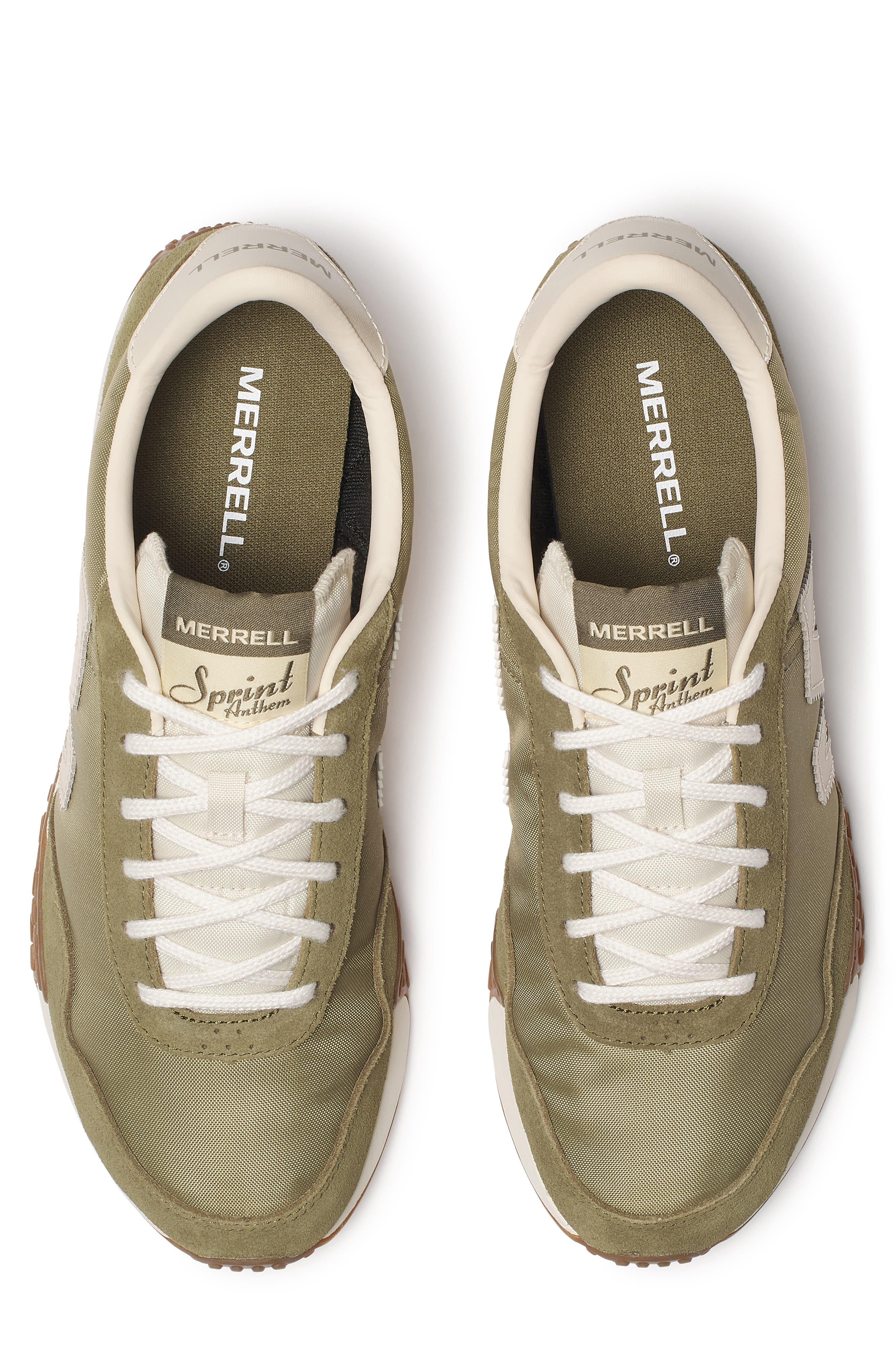 Sprint Anthem Sneaker, Alternate, color, OLIVINE