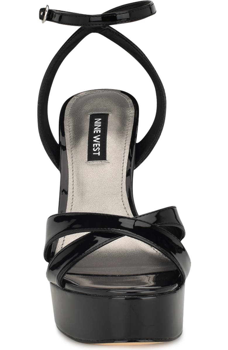 Nine West Jessie Ankle Strap Platform Sandal, Alternate, color,