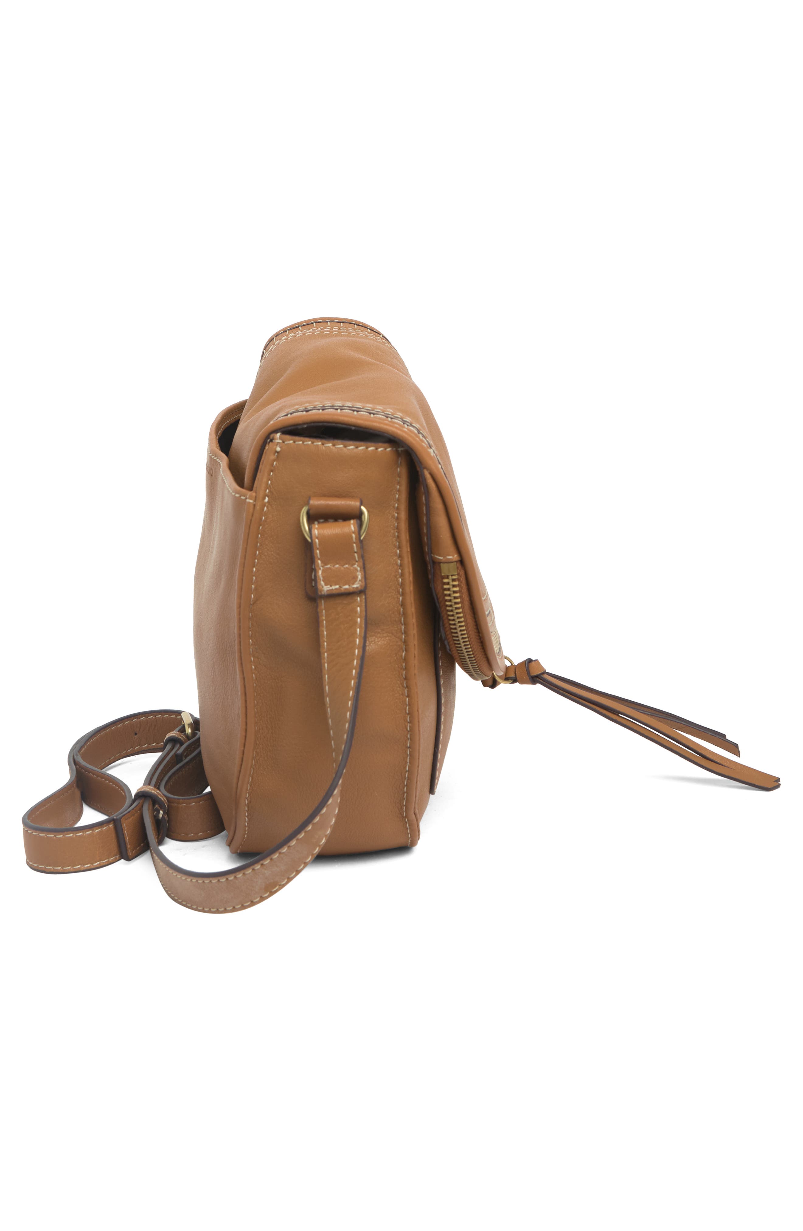 Lucky Brand Kiah Leather Crossbody Bag, Alternate, color, 