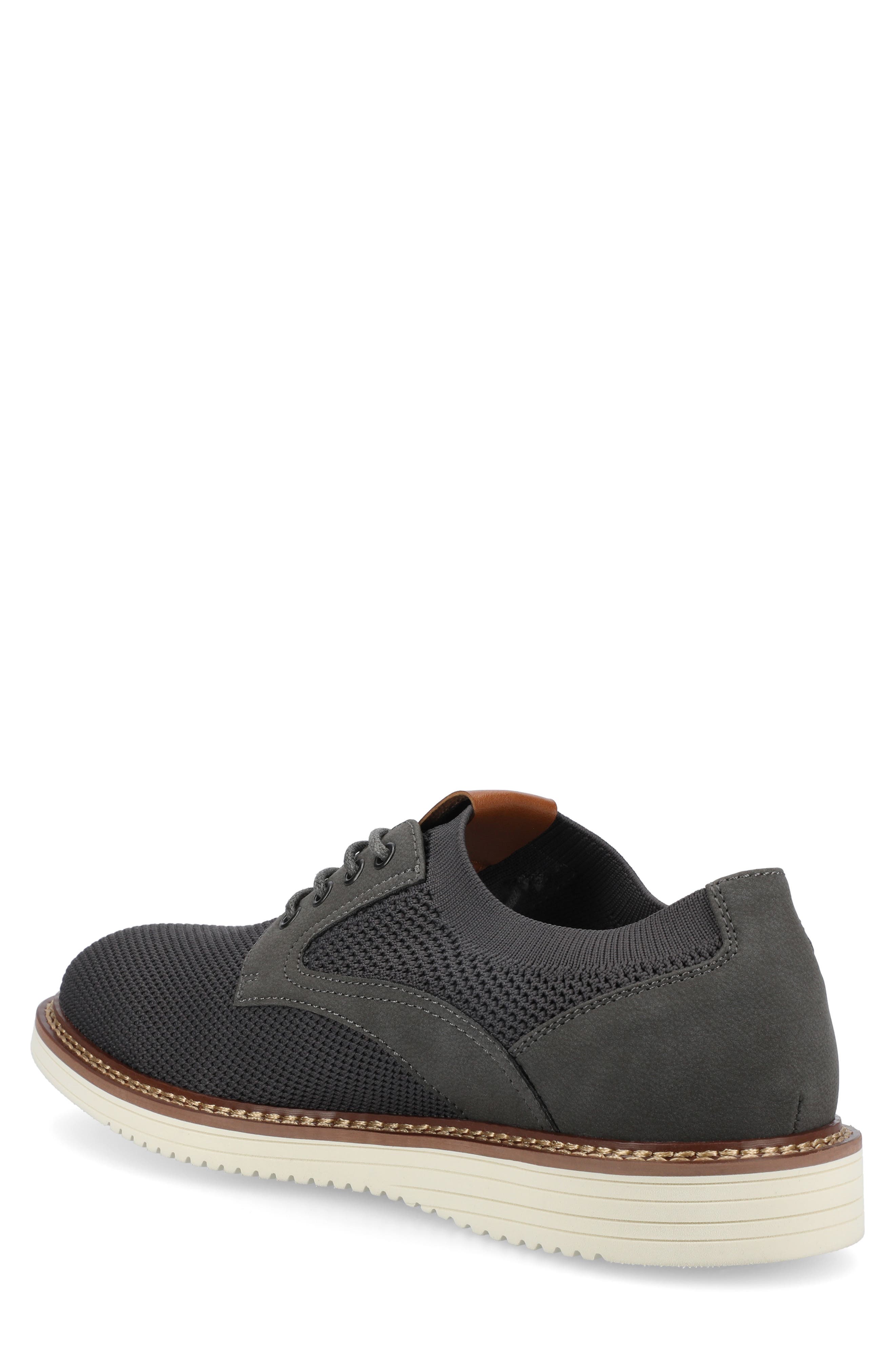 VANCE CO Merrick Knit Derby, Alternate, color, Grey