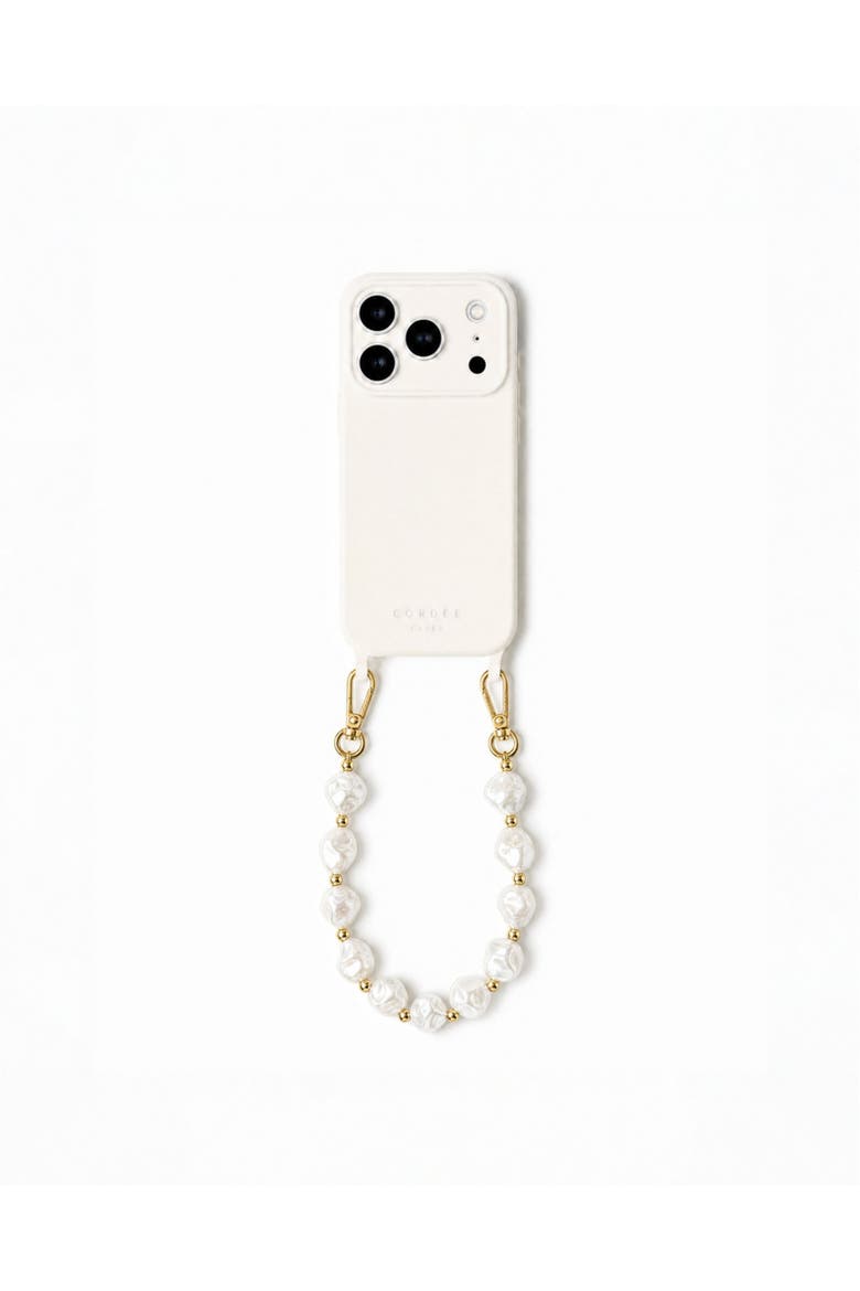Lune Baroque Pearl Phone Chain Set, Main, color, Blue - 17 Pro