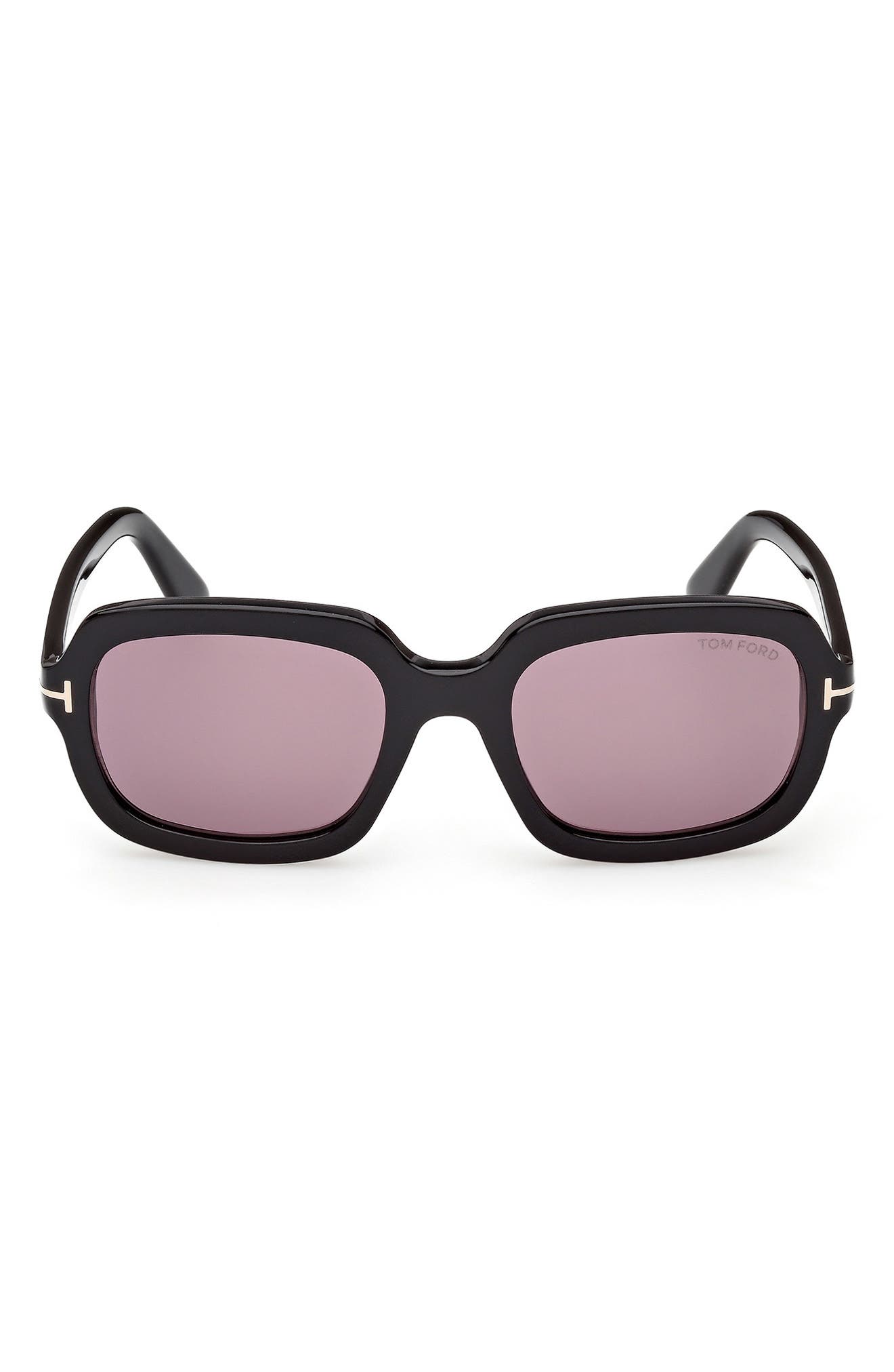 BLACK / T/ LOGO / VIOLET LENS