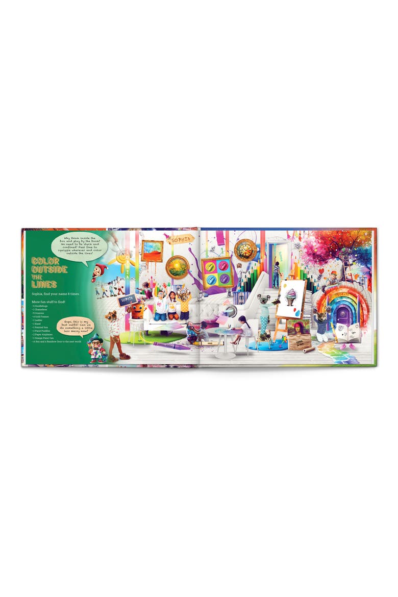 'Where's Name" Personalized Search & Find Book, Alternate, color, MULTI