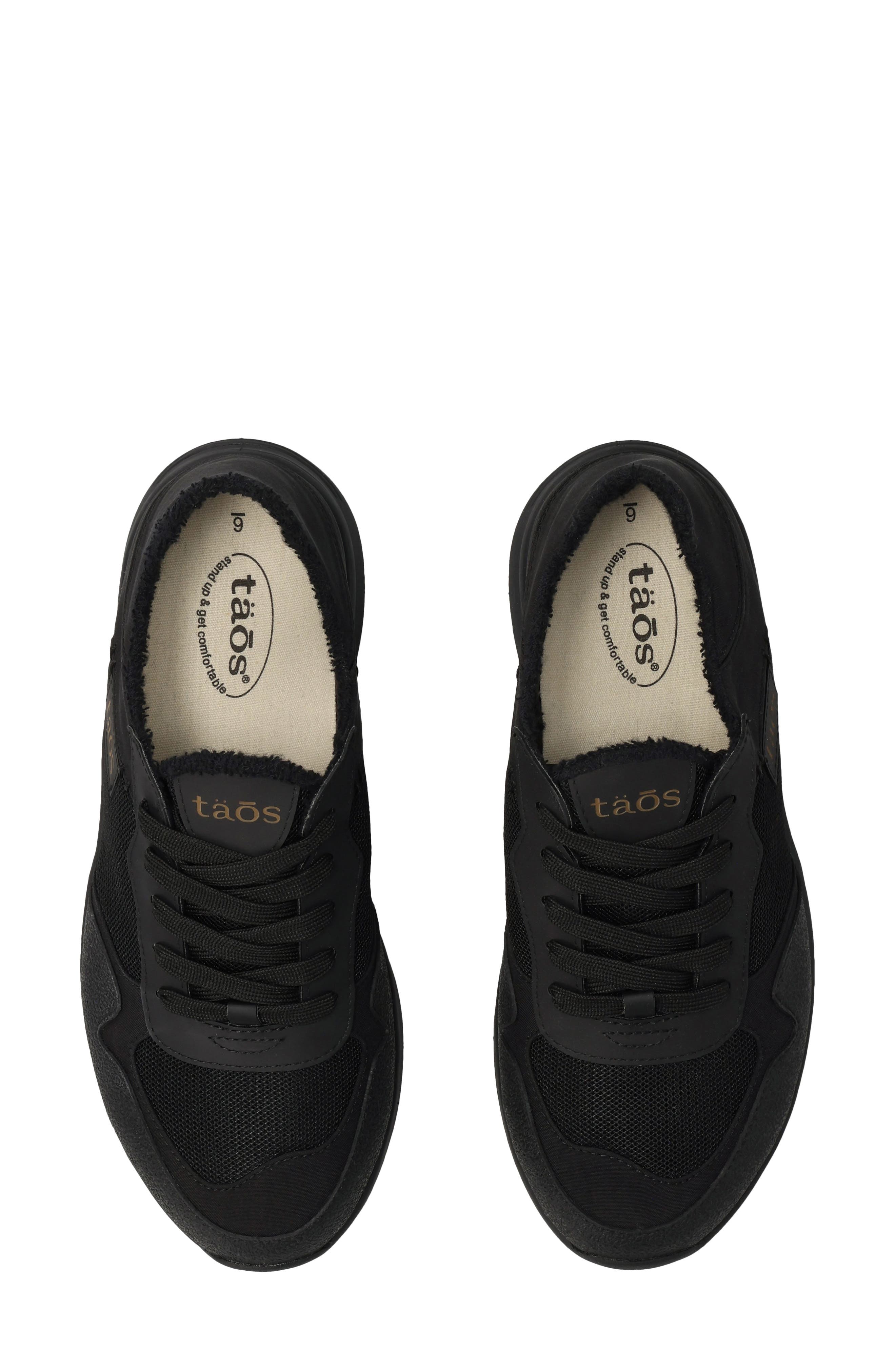 Taos Direction Sneaker, Alternate, color, Black/ Black