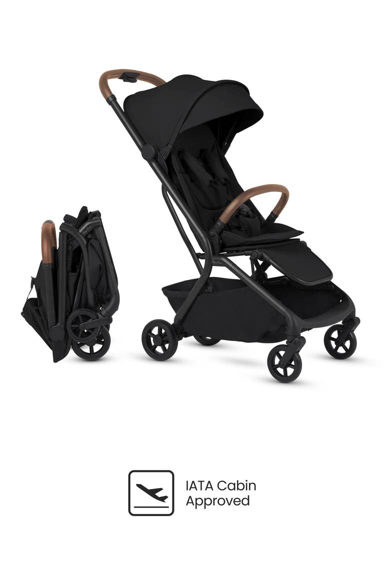 Nia Compact Travel Stroller, Main, color, ONYX