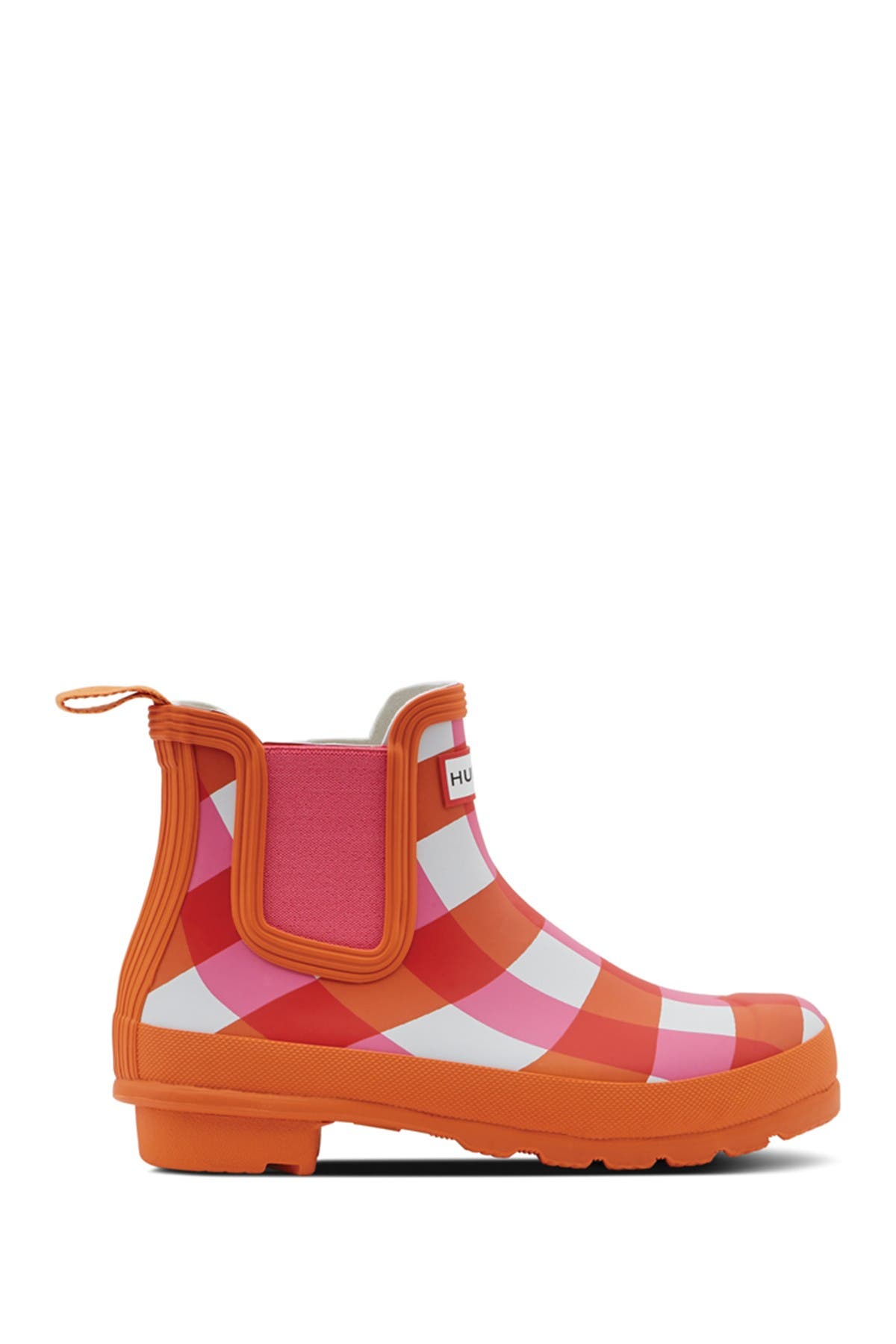 Hunter Original Gingham Chelsea Rain Boot (Women) | Nordstromrack