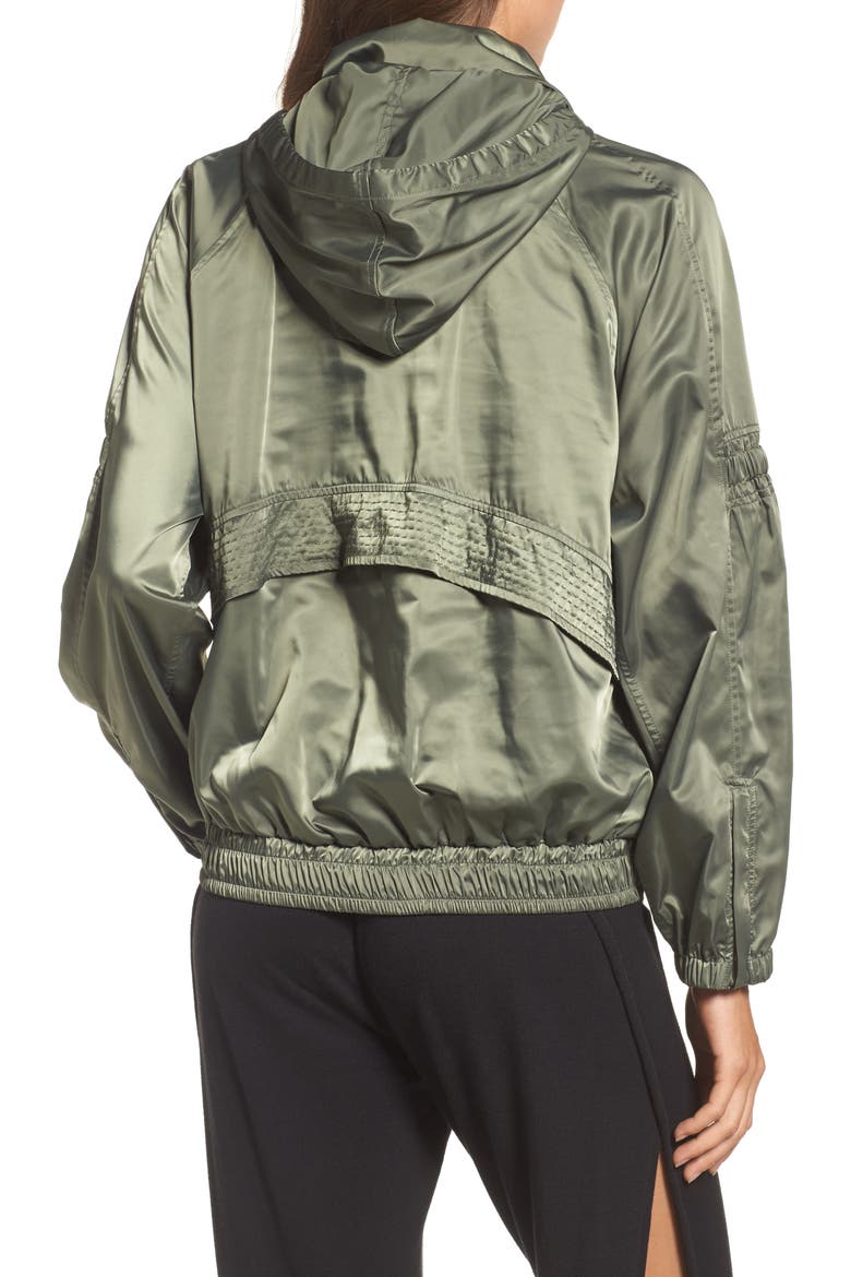 Ellie Windbreaker, Alternate, color, GREEN
