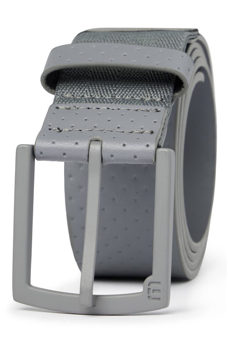 Pilatus 2.0 Leather Belt, Main, color, QUIET SHADE