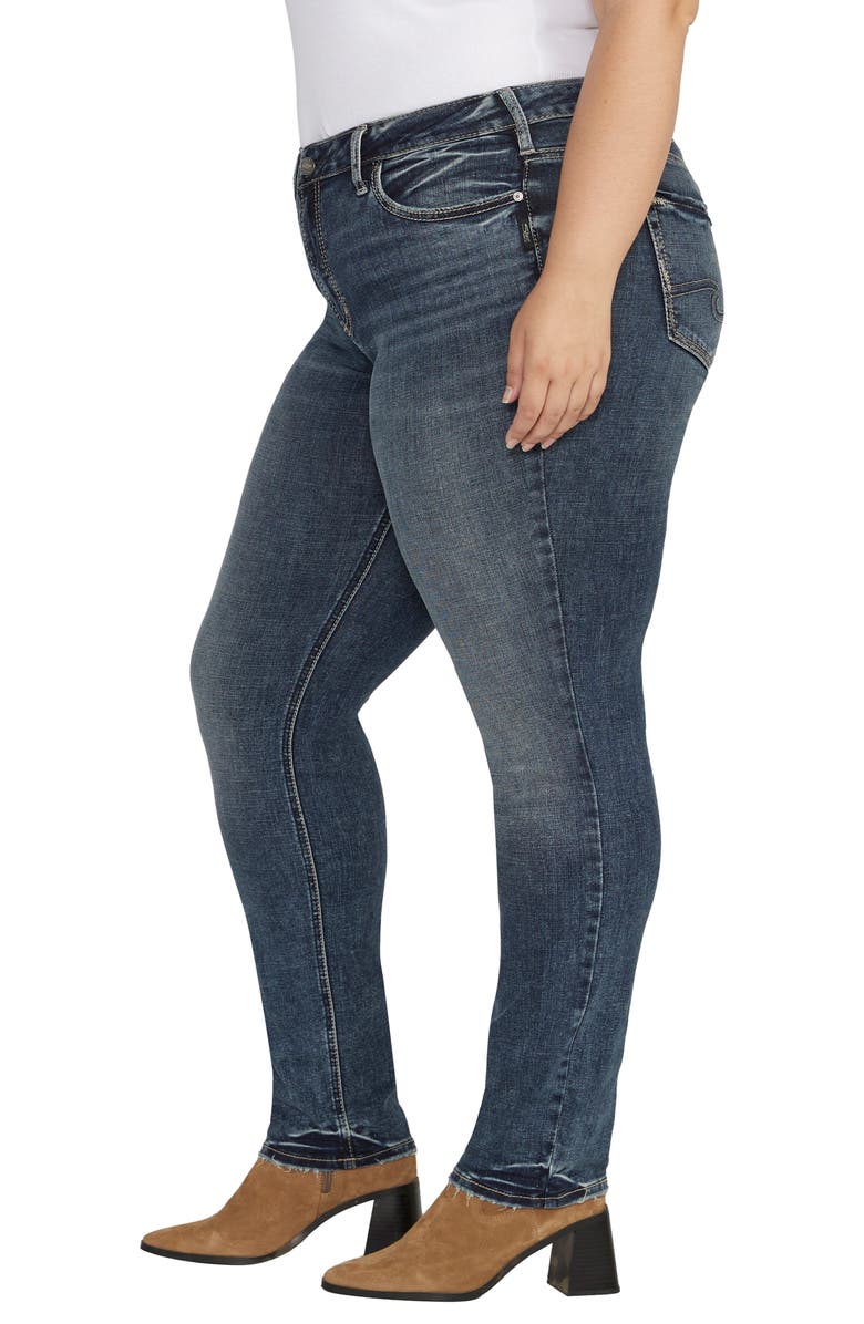 Silver Jeans Co. Suki Straight Leg Jeans, Alternate, color, Indigo