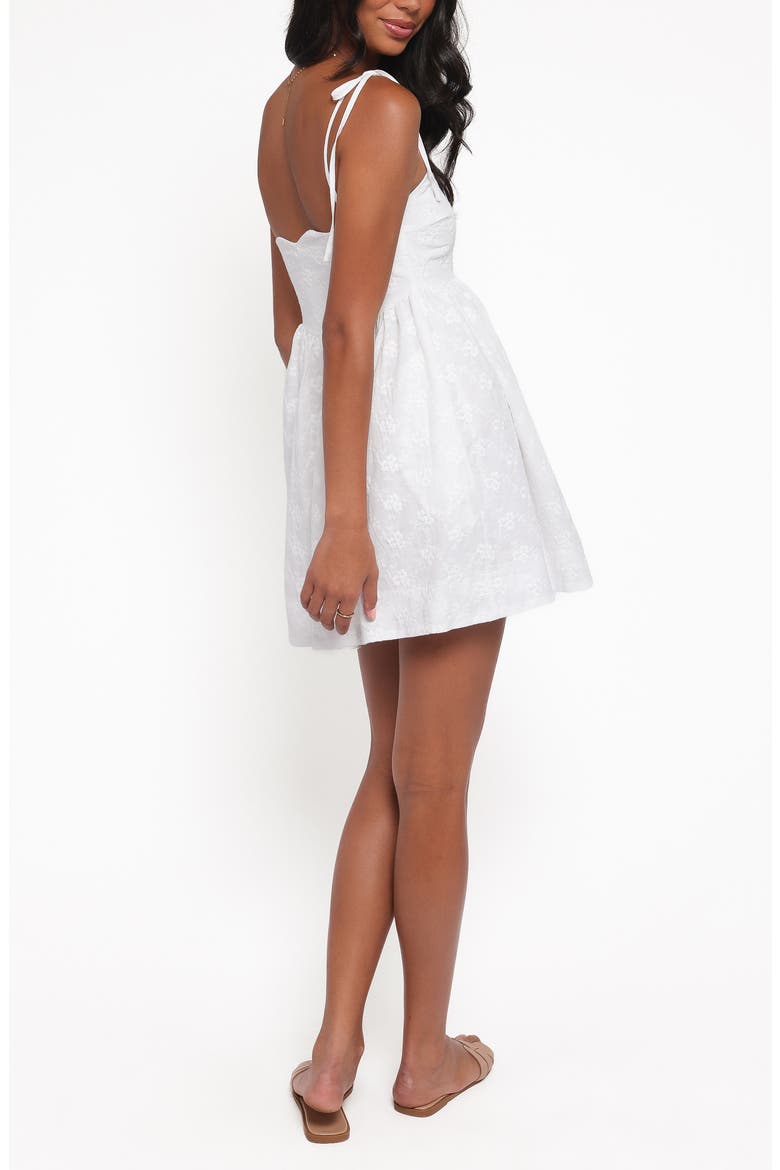 Lynne Minidress, Alternate, color, WHITE BRODERIE