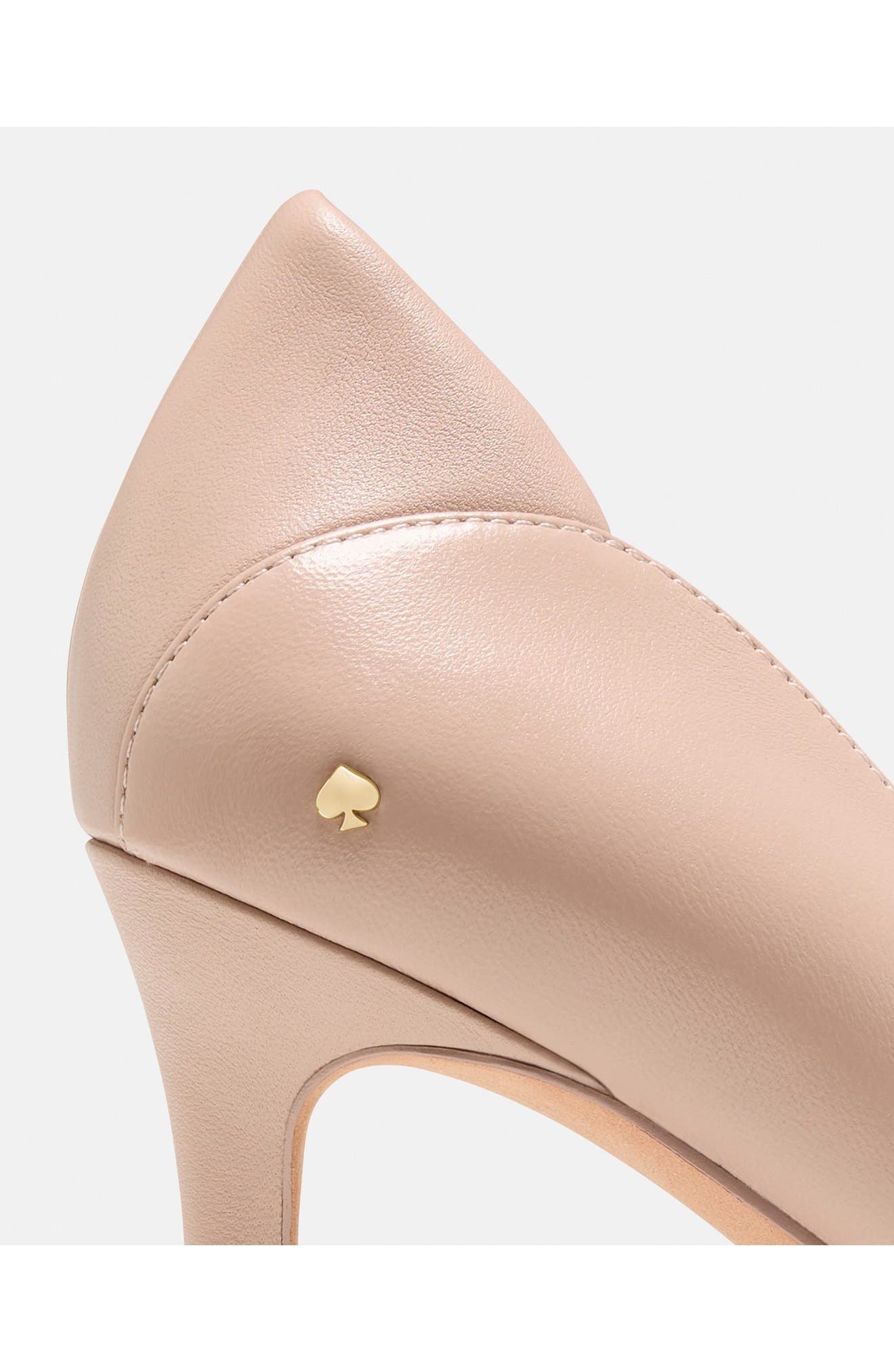 daphne pointed toe pump, Alternate, color, PALE VELLUM