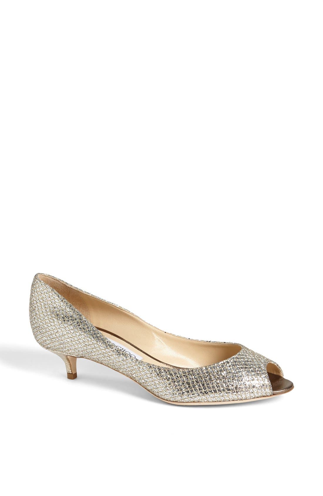 Jimmy Choo 'Caitlin' Peep Toe Pump, Main, color, 