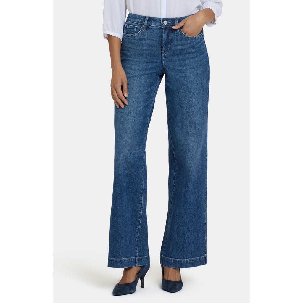 Nydj Teresa Fairmont Wide Leg Jean In Multi