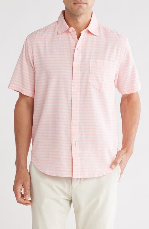Zen Stripe Button-Up Shirt