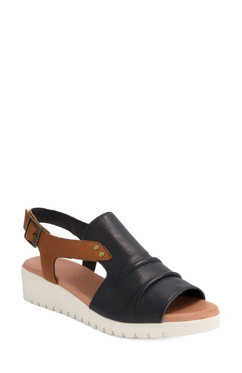 Madis Low Wedge Sandal