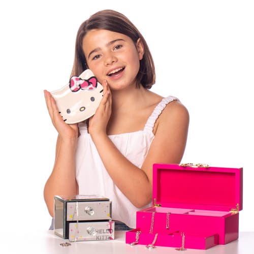 Hello Kitty Pink Jewelry Box In Pink