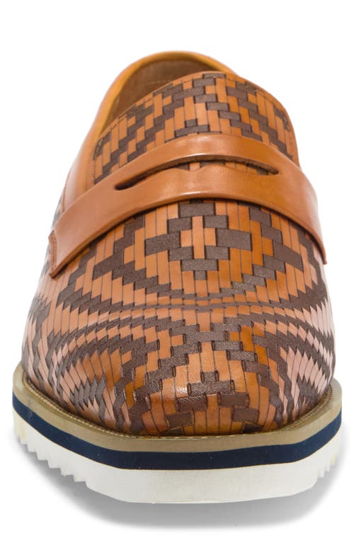 MAISON FORTE MAISON FORTE MARBELLA WOVEN PENNY LOAFER