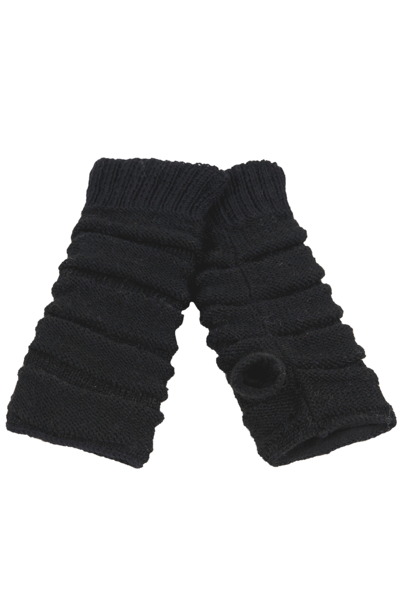 Nirvanna Designs Reverse Step Handwarmers, Main, color, Black