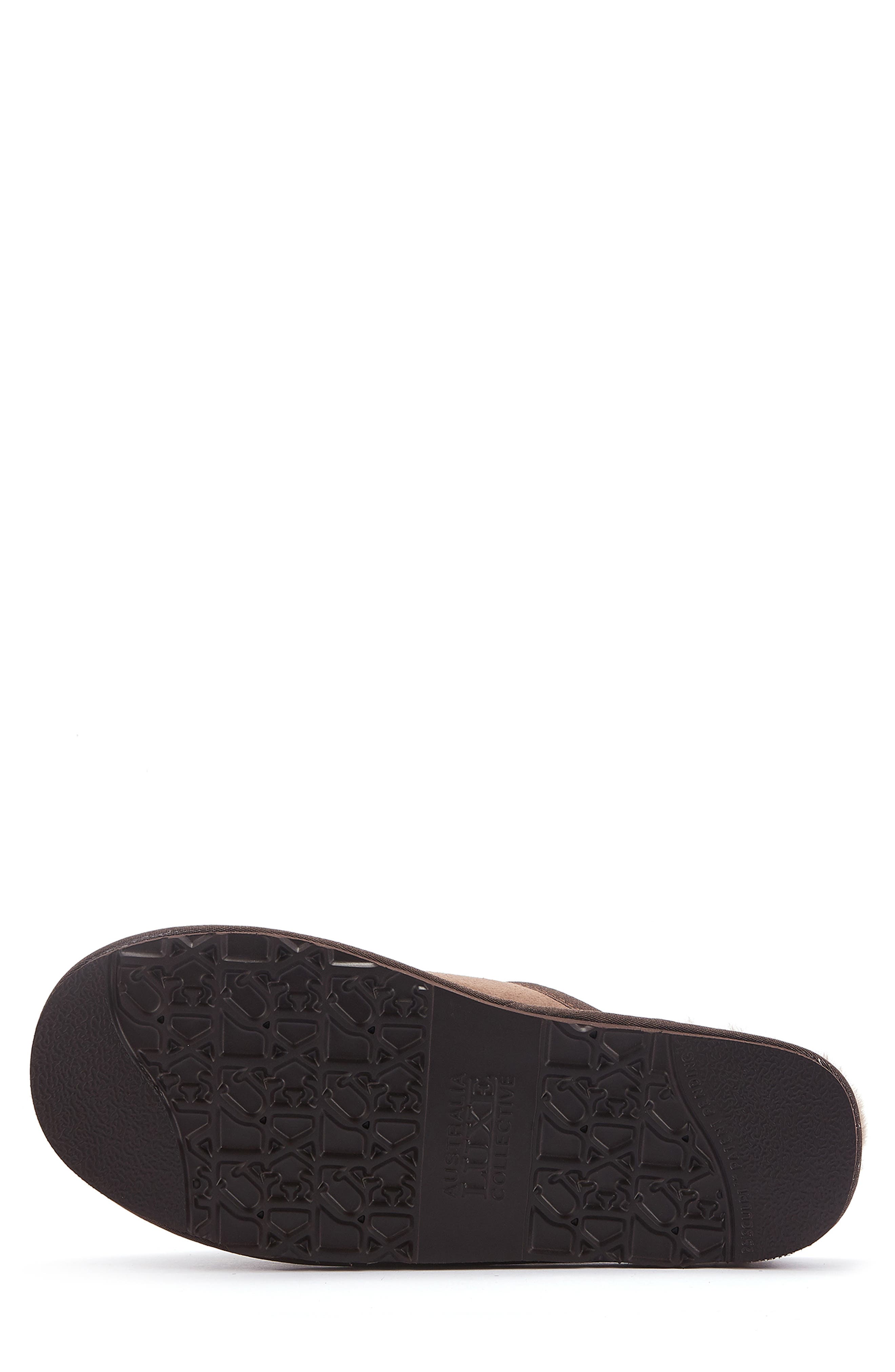 Australia Luxe Collective Mool Genuine Shearling Lined Slipper, Alternate, color, Burnt