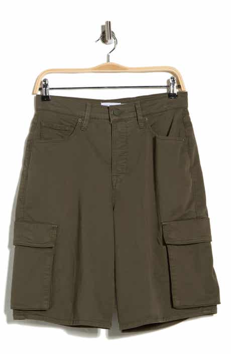 Good American Twill Cargo Shorts