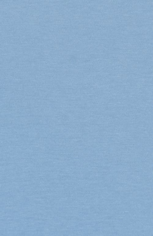 Eddie Bauer Solid Jersey Sheet Set In Blue Spruce