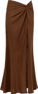 ViX Paula Hermanny Sirene Linen & Cotton Cover-Up Skirt