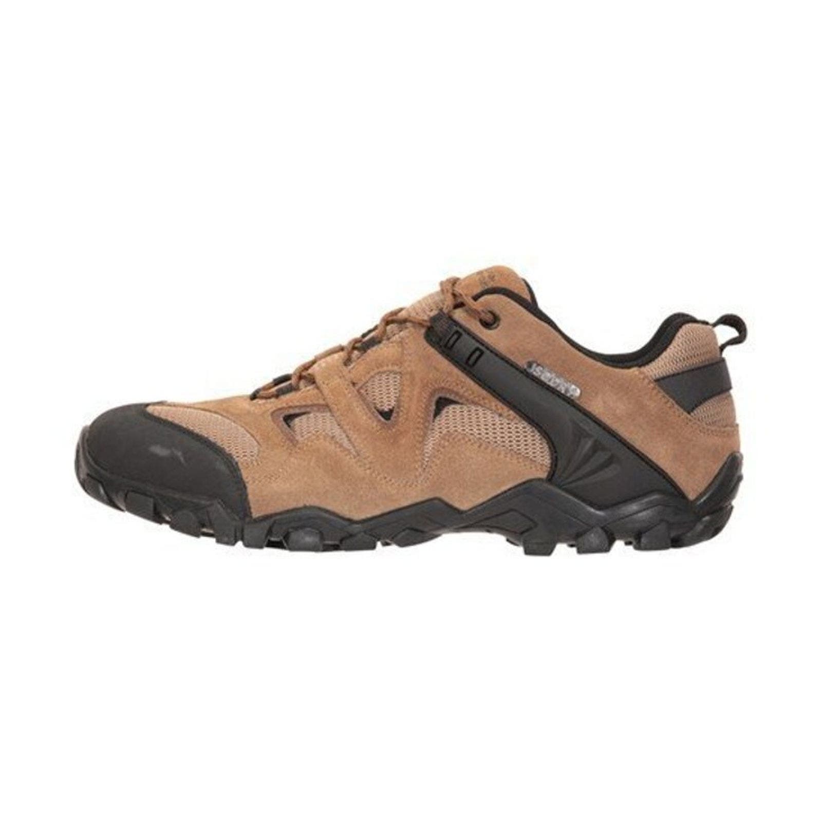 Curlews Waterproof Suede Walking Shoes, Alternate, color, Dark Beige