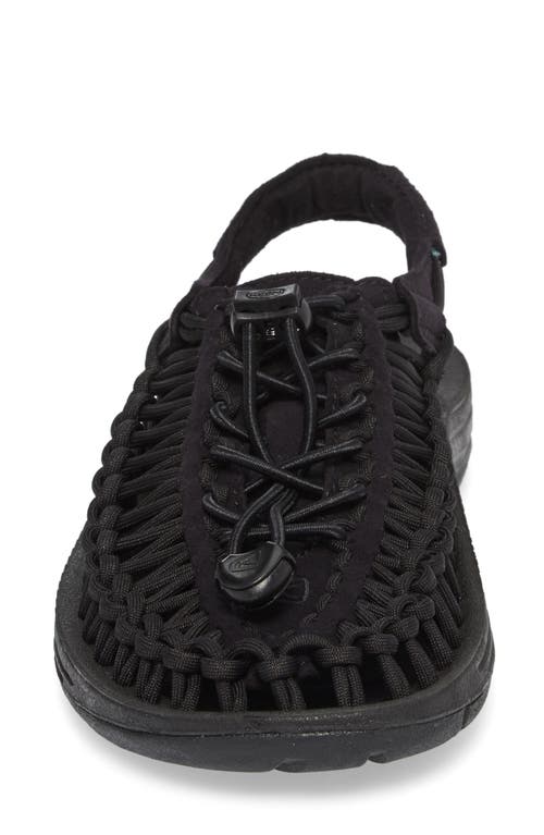Keen 'uneek' Water Sneaker In Black/black