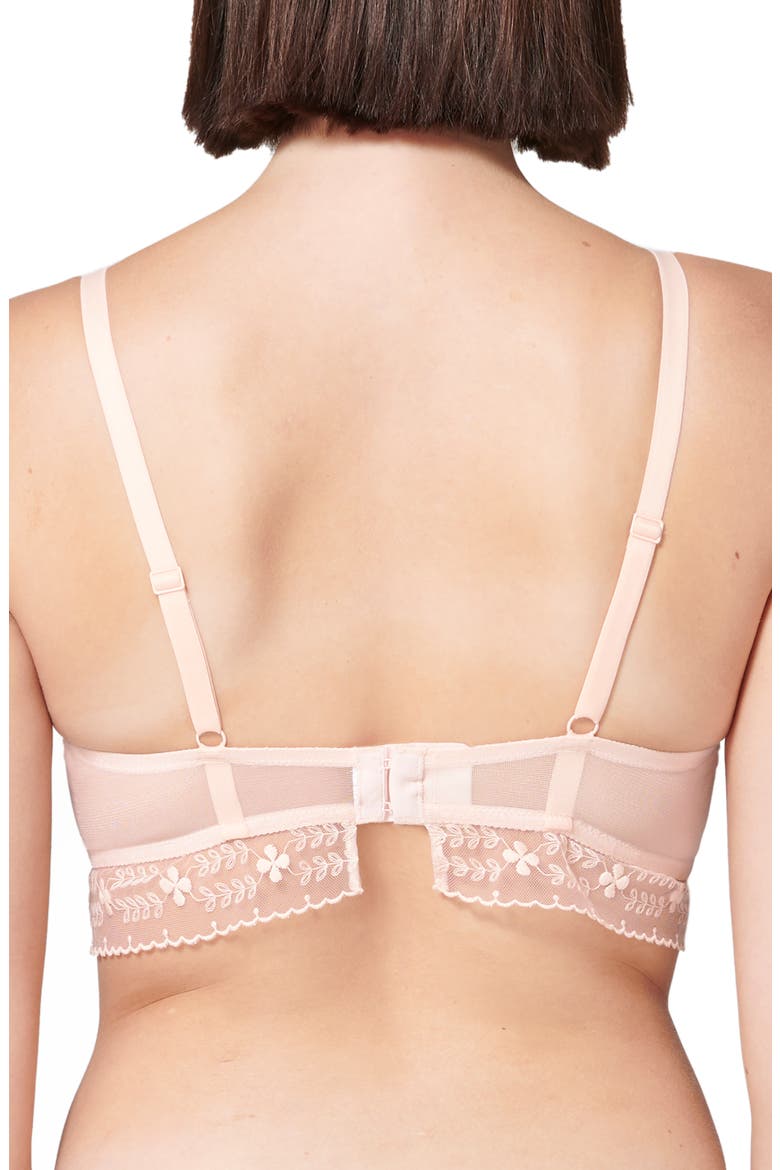 Marthe Demi Underwire Bra, Alternate, color, PETAL POWDER