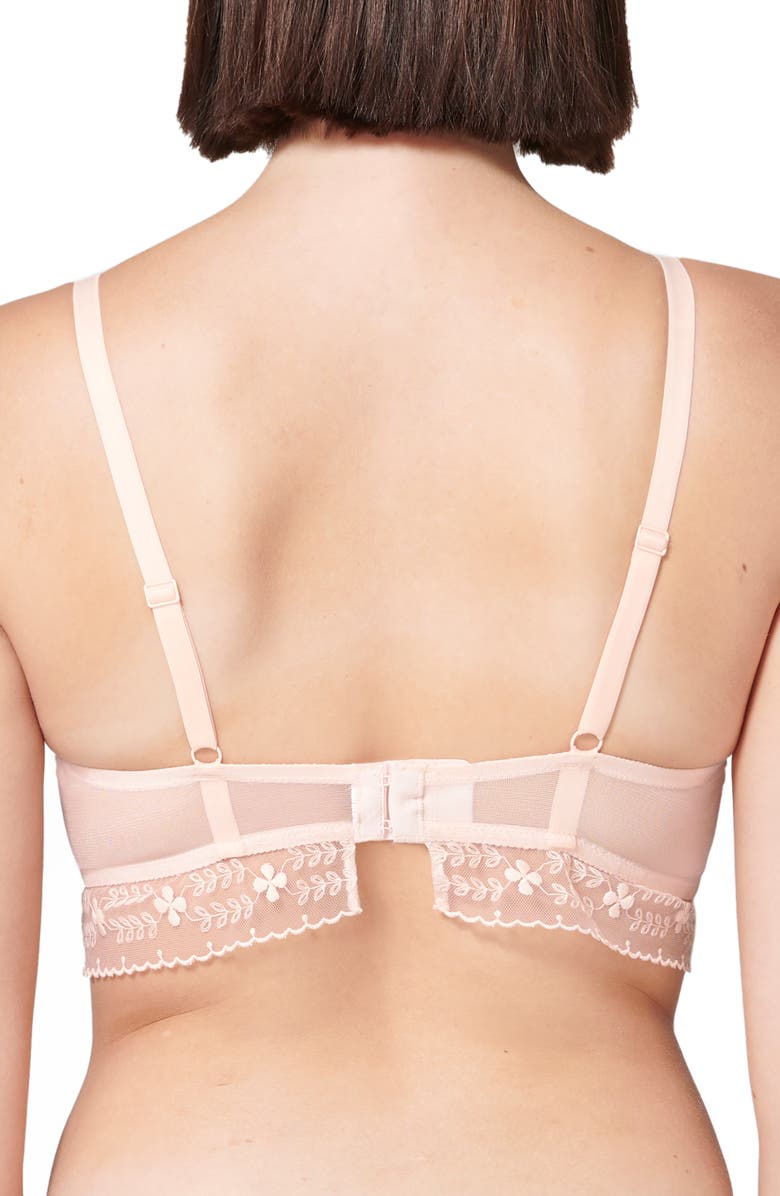 Simone Perele Marthe Demi Underwire Bra, Alternate, color, Petal Powder