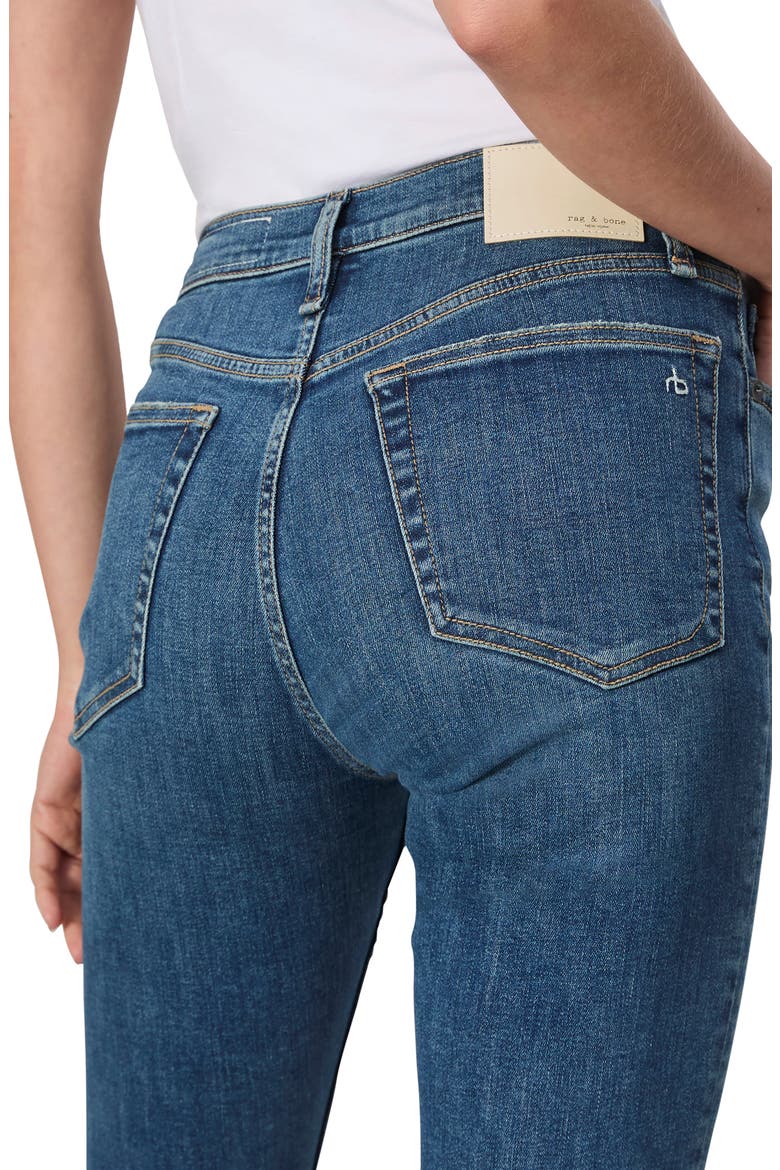 Flexi Peyton Mid Rise Ankle Bootcut Jeans, Alternate, color, WILLOW