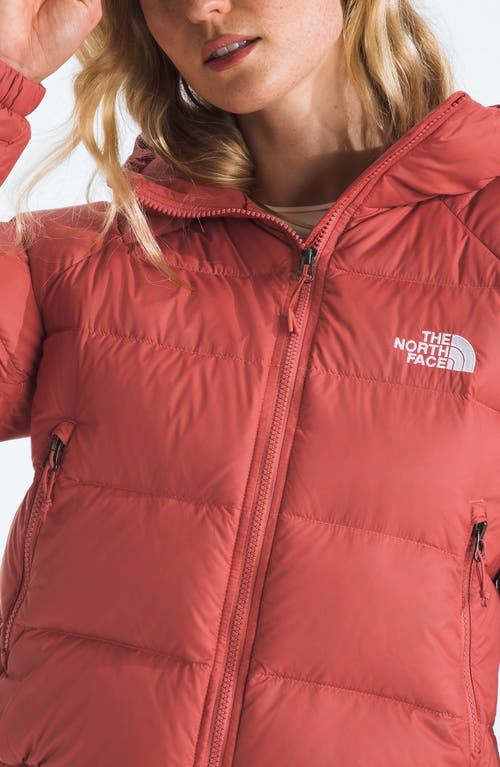 The North Face Hydrenalite Hooded Down Jacket In Red